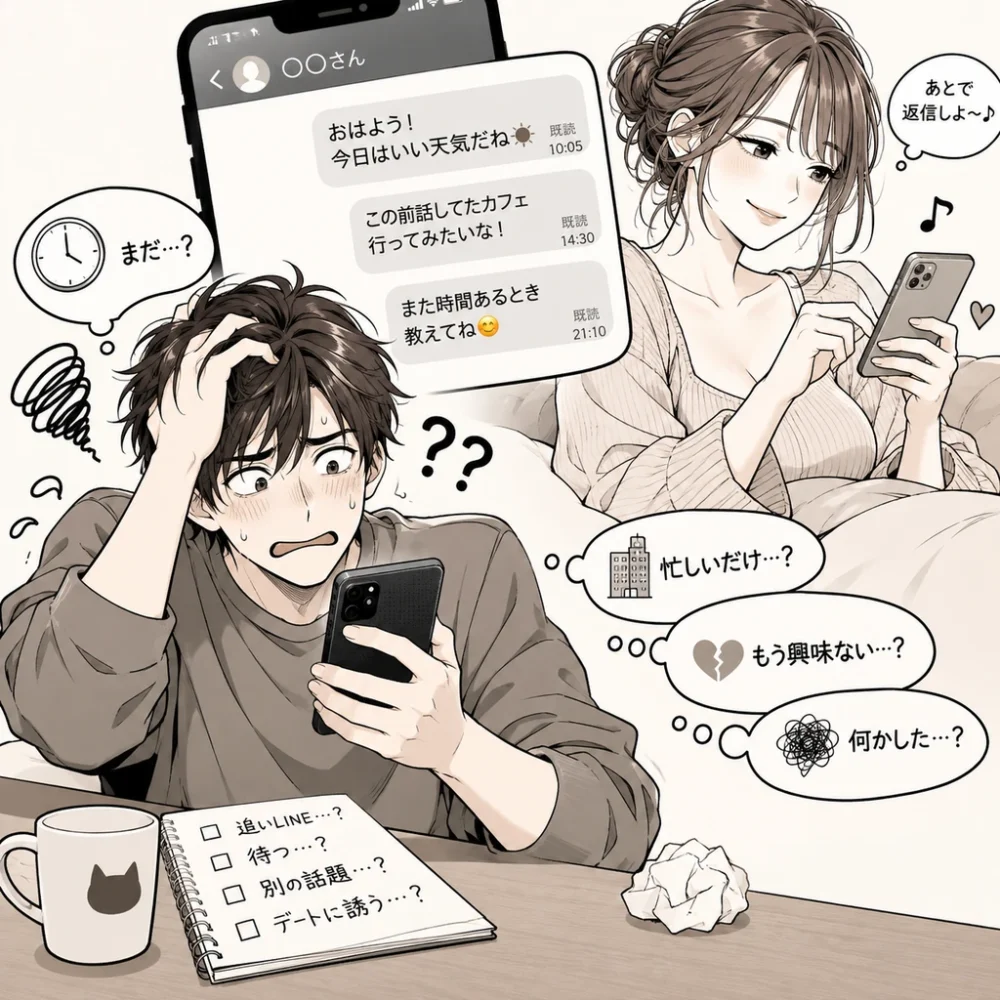 悩む男性