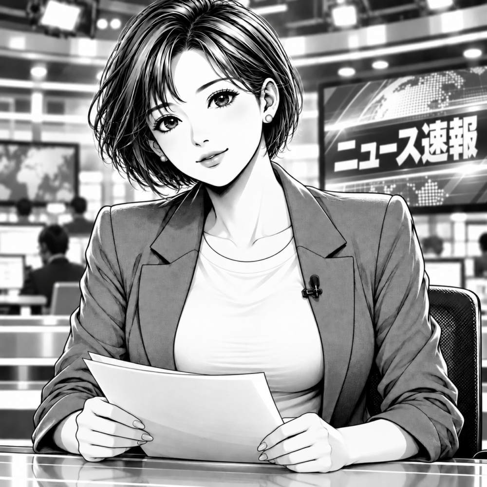 ニュースキャスター